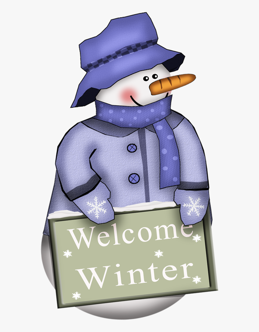 Winter Welcome Clipart , Png Download - Snowman, Transparent Png, Free Download