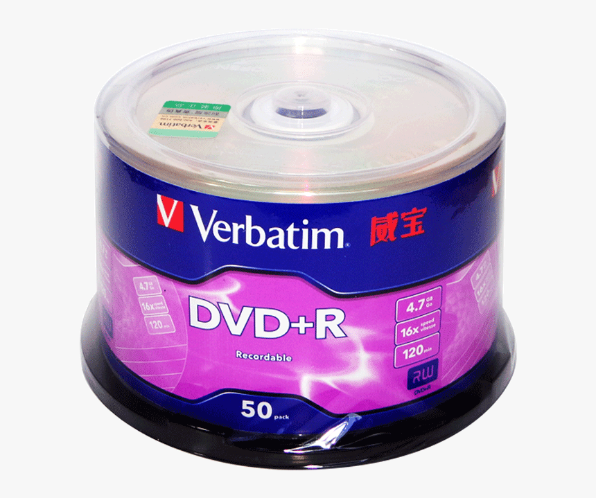 Transparent Blank Dvd Png - Verbatim Dvd R, Png Download, Free Download