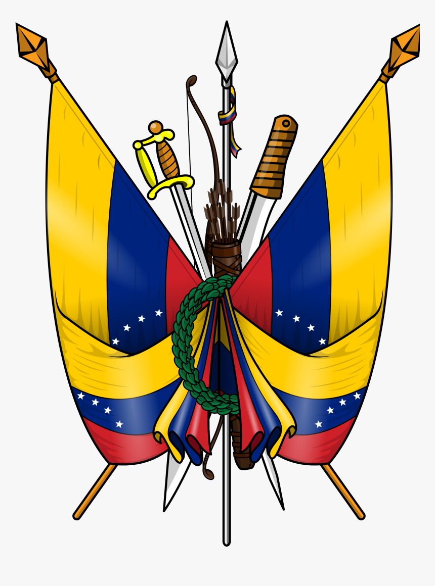 Transparent Weapon Clipart - Armas Del Escudo De Venezuela, HD Png Download, Free Download