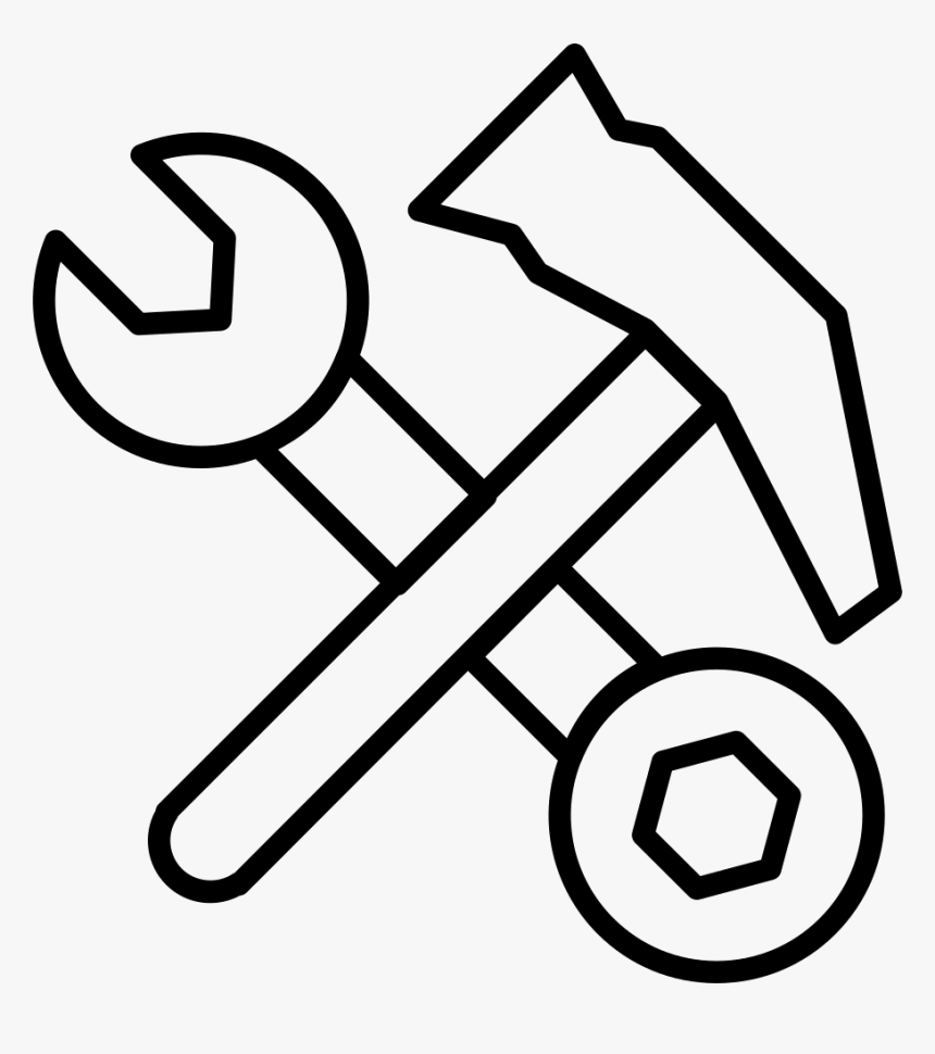 Tools Line Icon Png, Transparent Png, Free Download