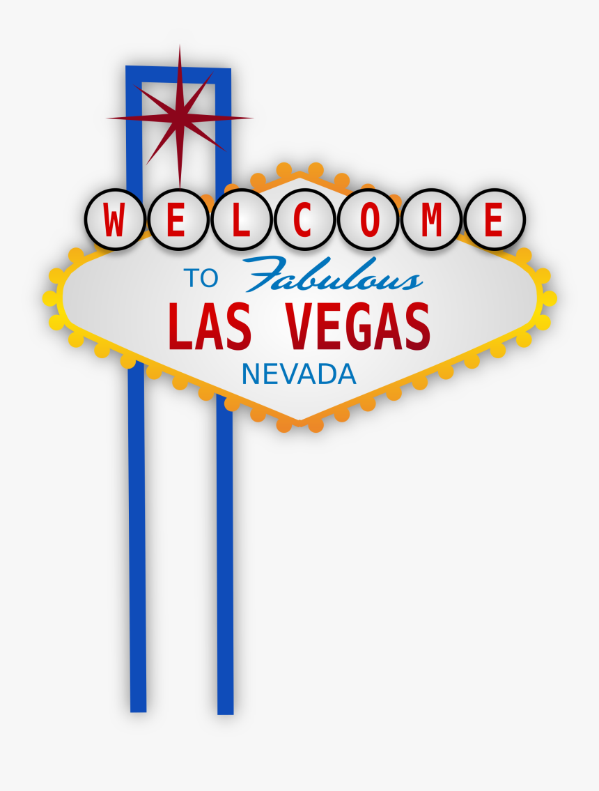 Welcome To Fabulous Las Vegas Sign Png - Welcome To Las Vegas Sign Png, Transparent Png, Free Download