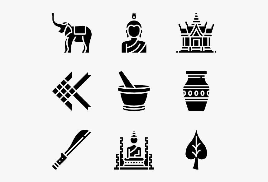 Thailand Symbols - Stress Png, Transparent Png, Free Download