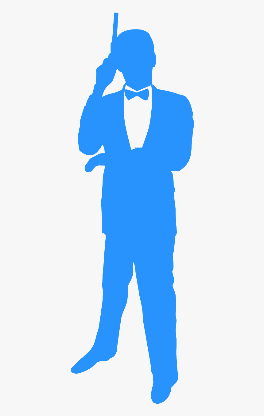 Silhouette James Bond, HD Png Download, Free Download