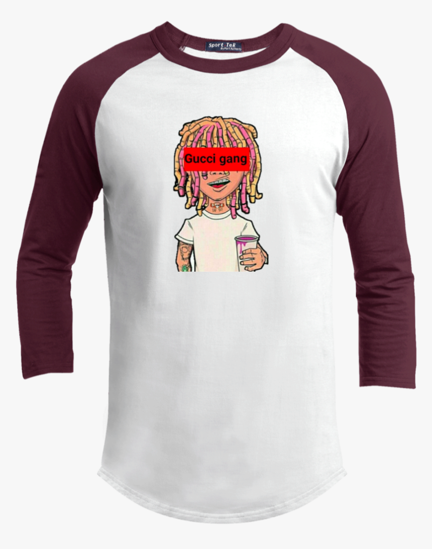 Lil Pump Gucci Gang Youth Sporty T Shirt T Shirts - T-shirt, HD Png Download, Free Download