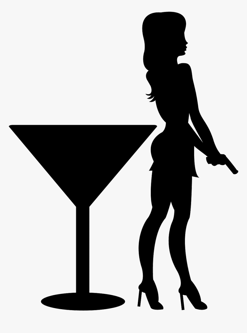 Bond Girl Silhouette, HD Png Download, Free Download