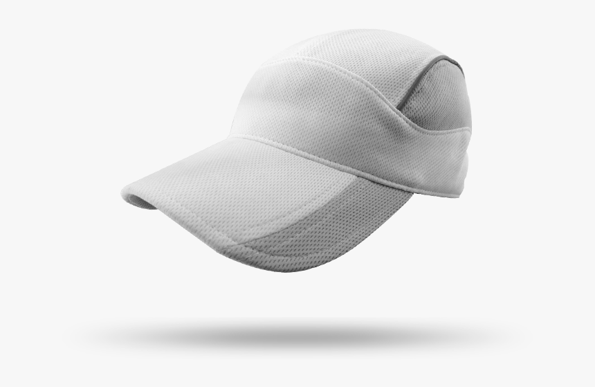 Blank White And Gray 100% Polyester Multi-panel Sport - Baseball Cap, HD Png Download, Free Download