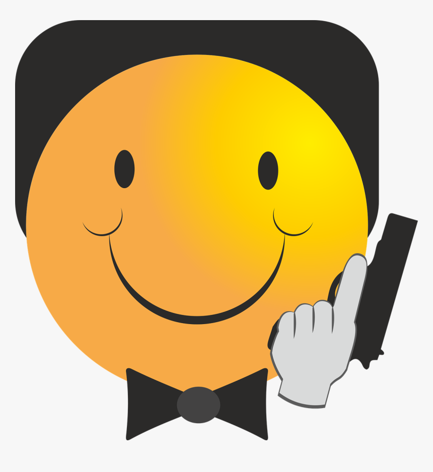 Pistol Clipart James Bond - James Bond Emoji, HD Png Download, Free Download