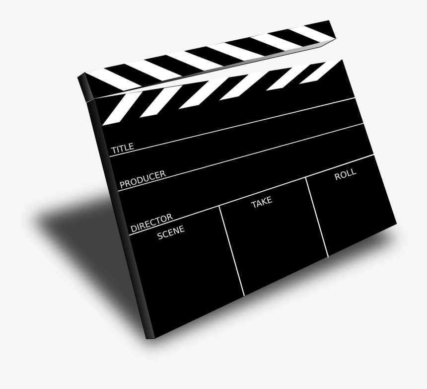 Clapper, Película, Cine, Claqueta, Motion Picture - Directors Board Transparent, HD Png Download, Free Download