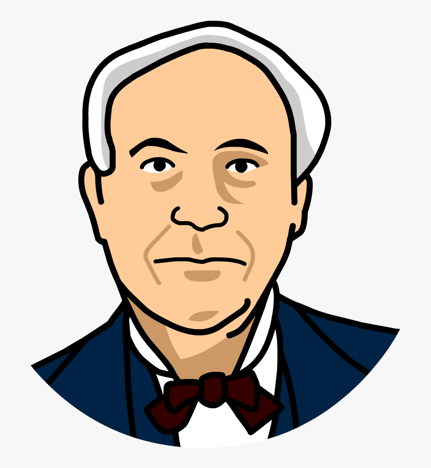 Thomas Alva Edison Clipart , Png Download - Thomas Alva Edison Clipart, Transparent Png, Free Download