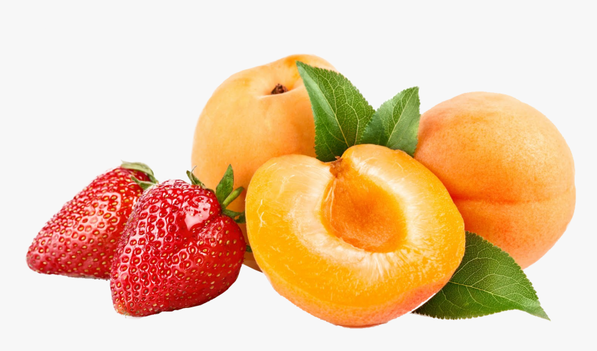 خوخ - فراولة - Strawberry - Peach Png - Fruit Picture Transparent Background, Png Download, Free Download