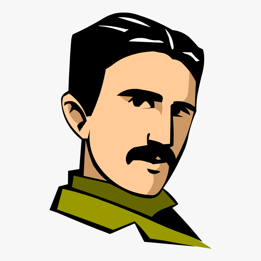 Nikola Tesla Clip Art - Nikola Tesla Icon Png, Transparent Png, Free Download