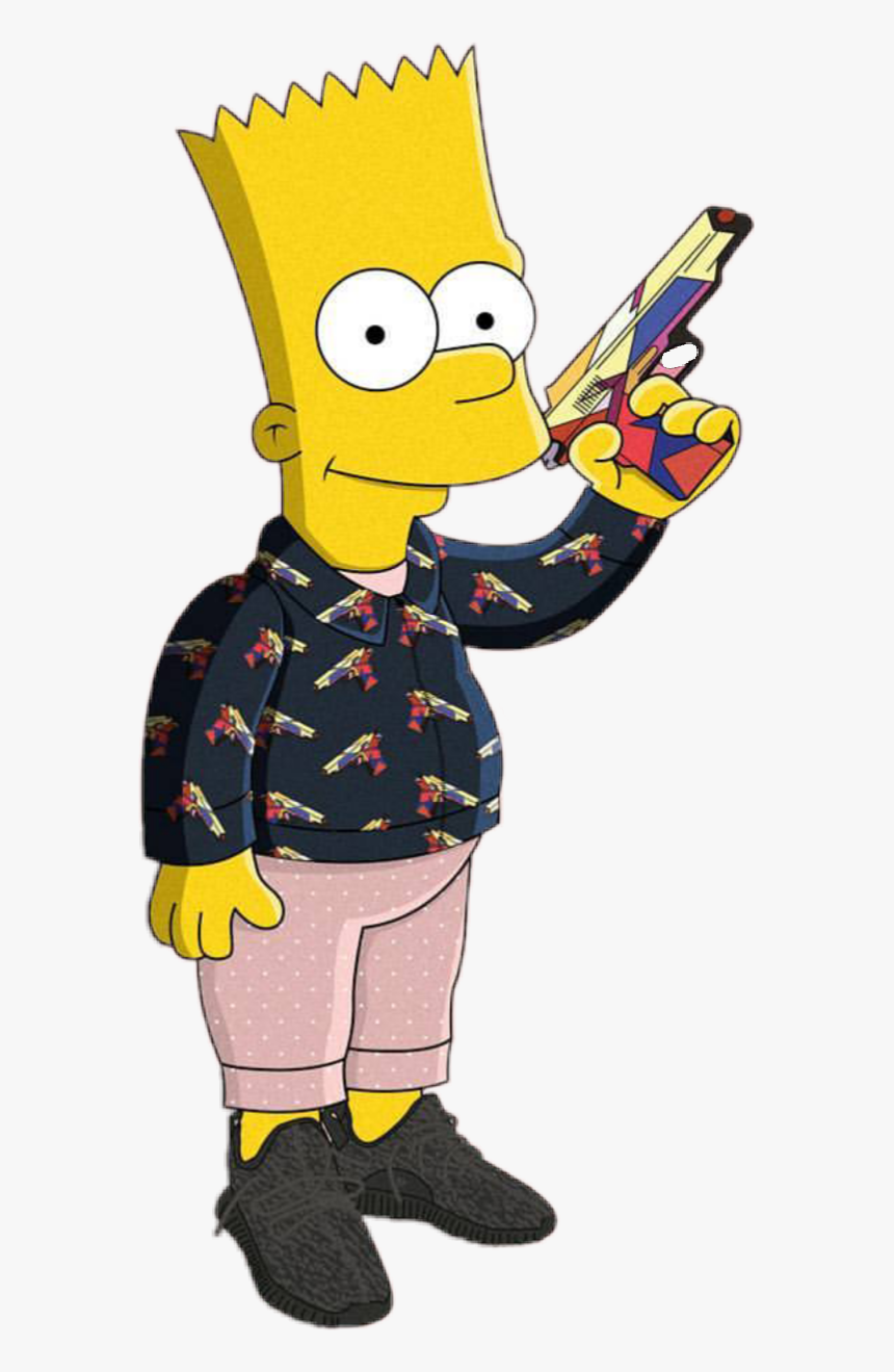 Transparent Gang Clipart - Trap Bart Simpson Png, Png Download, Free Download