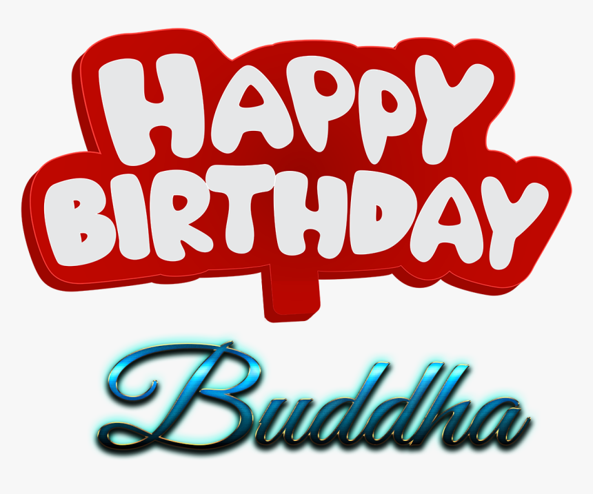 Buddha Happy Birthday Name Logo - Happy Birthday Robinson, HD Png Download, Free Download