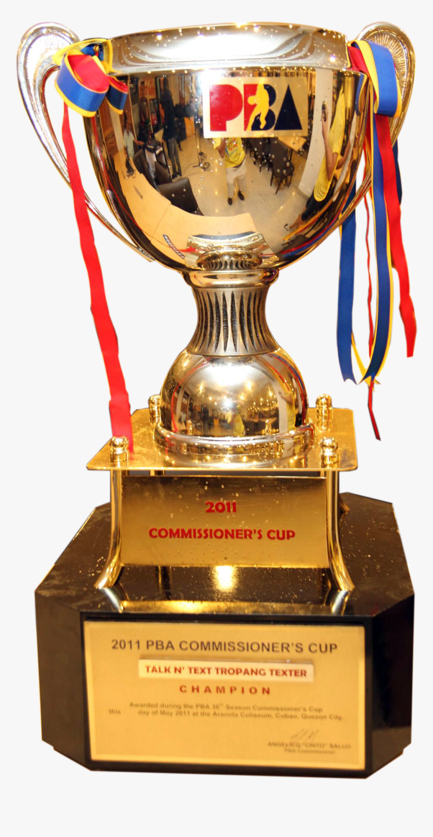 Trophy Png Picture - Pba Commissioner's Cup Trophy, Transparent Png, Free Download