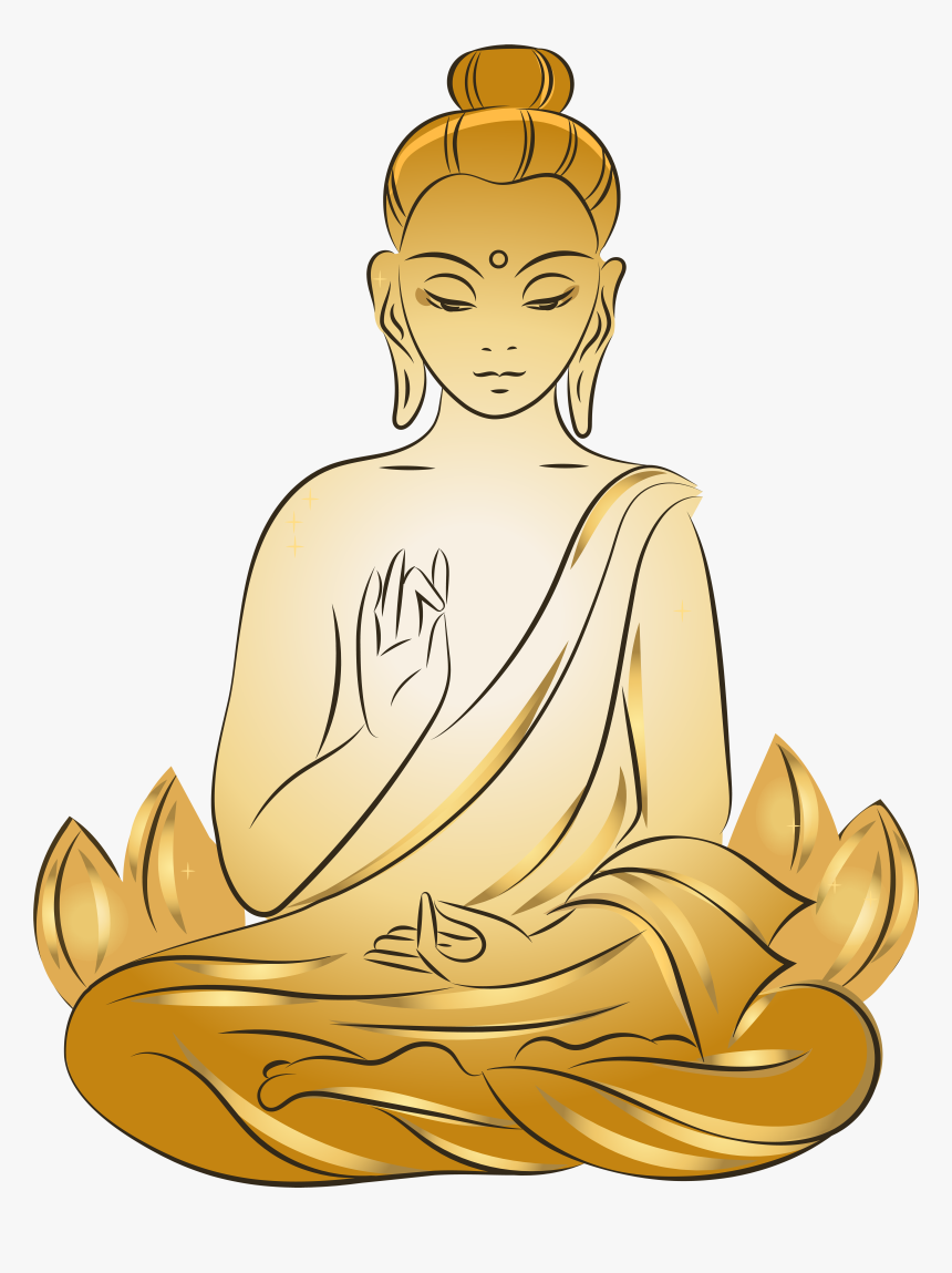 Statue Buddha Png Clip Art, Transparent Png, Free Download