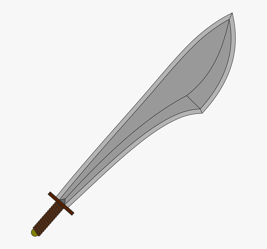 Weapon, Sword, Drawing The Line, Weapons, Edge, Handle - Sword, HD Png Download, Free Download