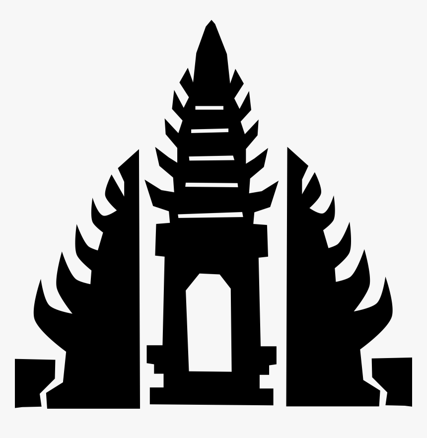 Bali Temple Icons Png - Bali Icon Png, Transparent Png, Free Download