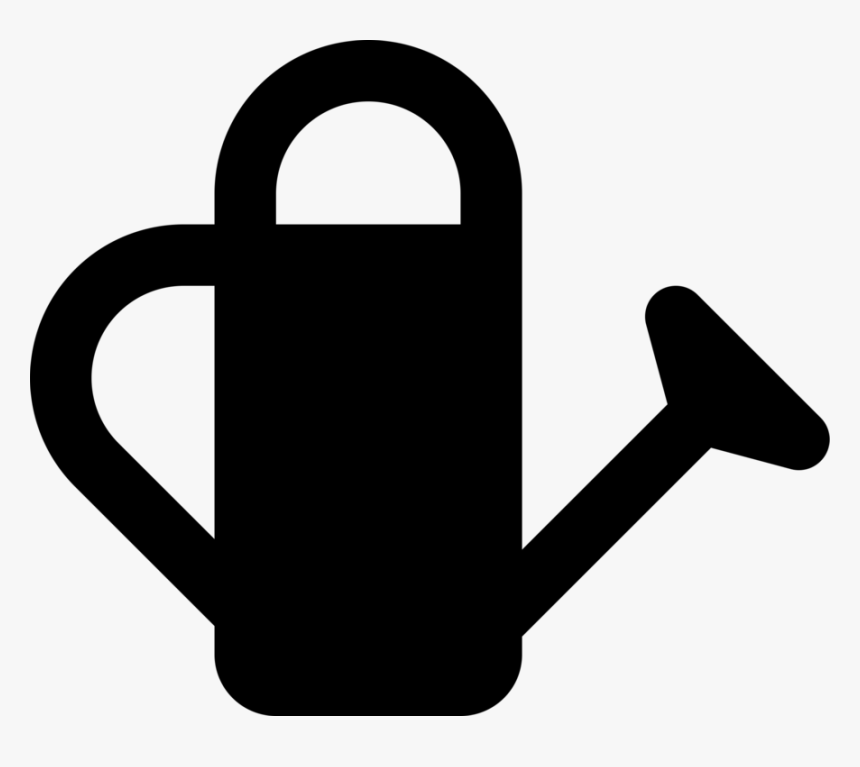 Silhouette,padlock,line - Alat Penyiram Tanaman Vektor, HD Png Download, Free Download