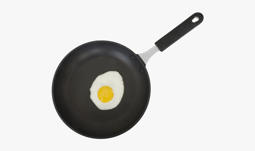 Fried Egg Frying Pan Fried Bread Cooking - Fried Egg In Pan Png, Transparent Png, Free Download