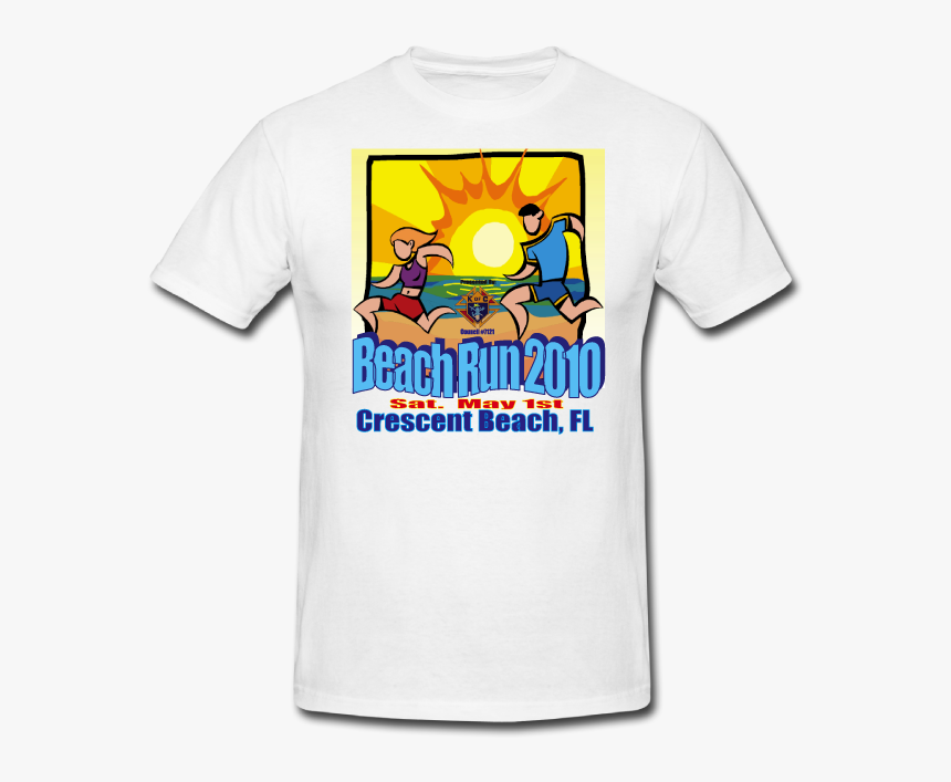 Beach Run 2010 T - חולצות של מיכל מצוב, HD Png Download, Free Download