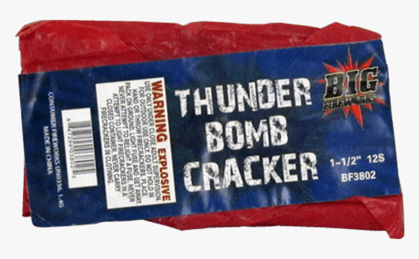 Thunder Bomb Cracker 12s - Sofa Bed, HD Png Download, Free Download