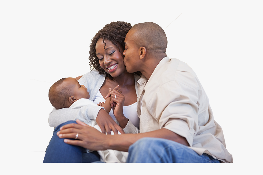 Couple W Baby - Mom Taking Care Of Baby, HD Png Download, Free Download