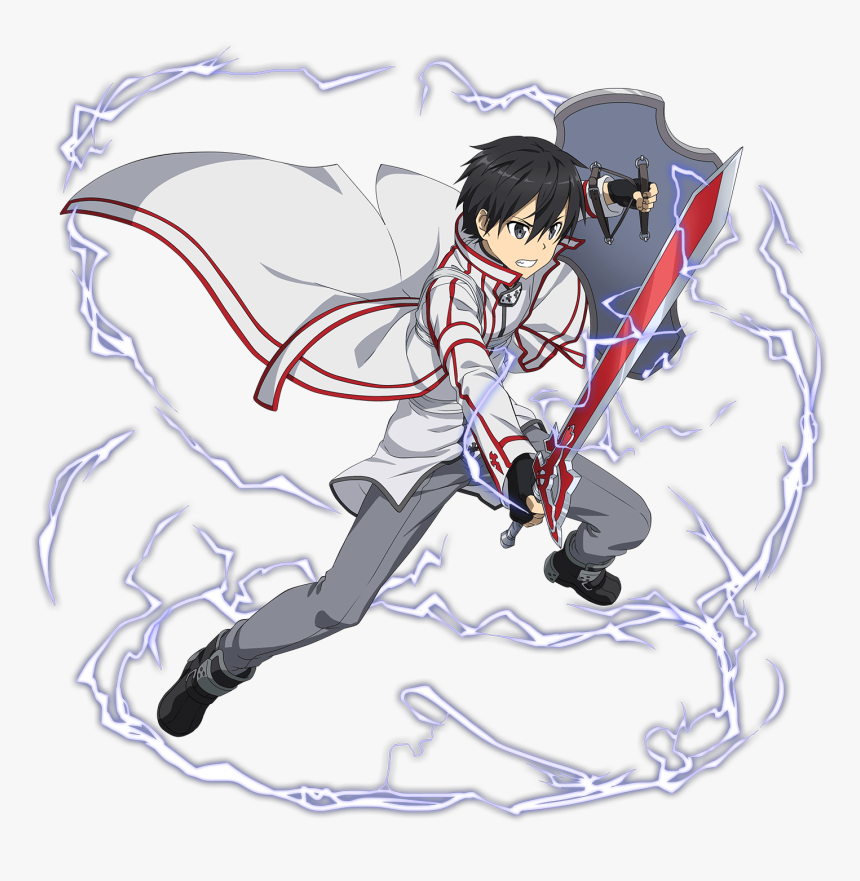 Swordsman Drawing Sword Art Online Kirito - Sword Art Online Kirito Kob, HD Png Download, Free Download