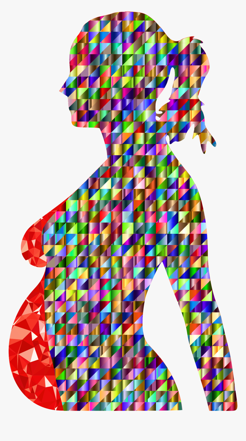 Transparent Pregnant Women Cliparts - Abstract Pregnant Woman Png, Png Download, Free Download