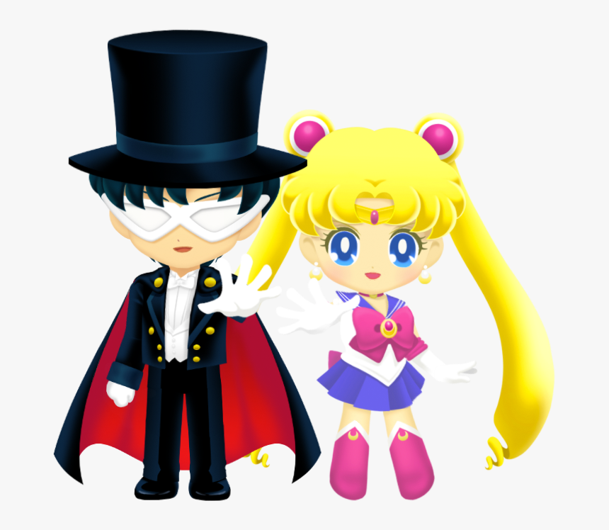 Sailor Moon Drops Sailor Moon Drops Usagi And - Tuxedo Mask Sailor Moon Drops, HD Png Download, Free Download