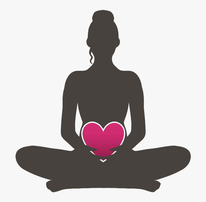 Pregnancy Png File - Person Meditating Icon, Transparent Png, Free Download