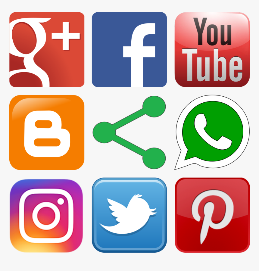 Redes Sociales - Youtube Icon Png Free, Transparent Png, Free Download