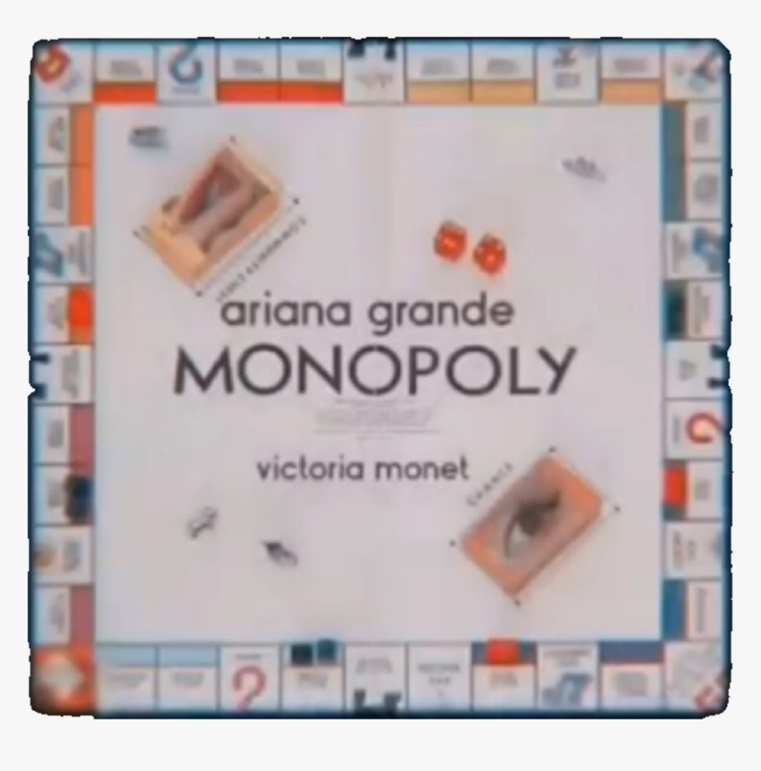 #ariana #grande #monopoly #board #game #money #overlay - Ariana Grande Monopoly Game, HD Png Download, Free Download