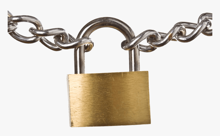 Padlock Chain - Lock And Chain Transparent, HD Png Download, Free Download