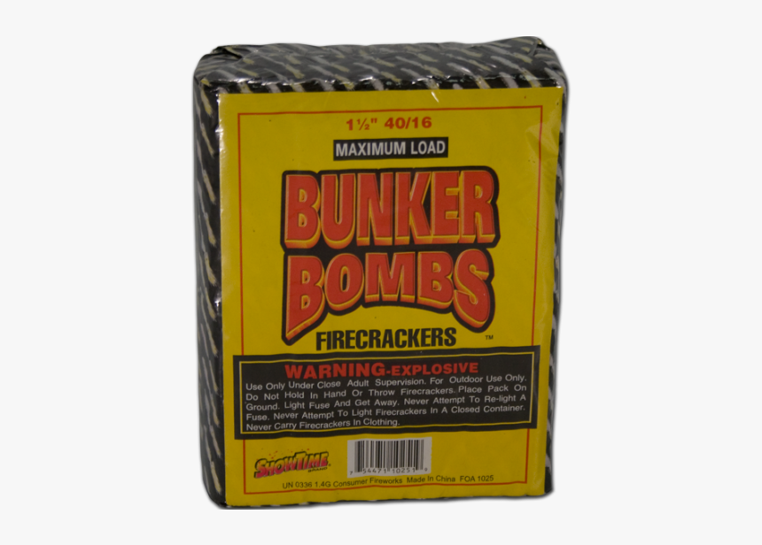 Bunker Bombs Fireworks, HD Png Download, Free Download