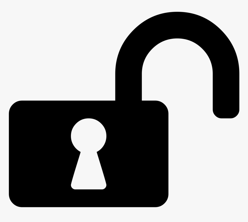 Unlock Icon Font Awesome, HD Png Download, Free Download