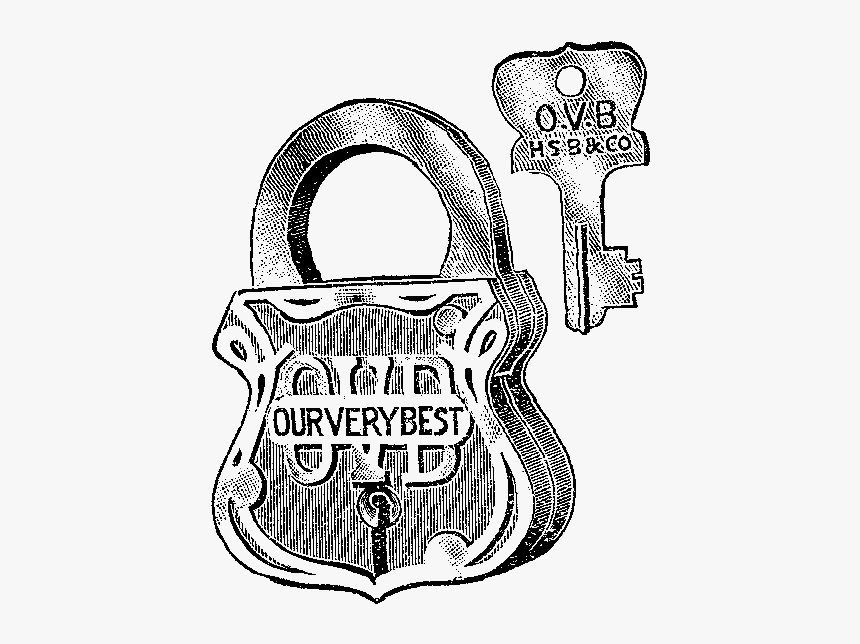 Vintage Lock, HD Png Download, Free Download