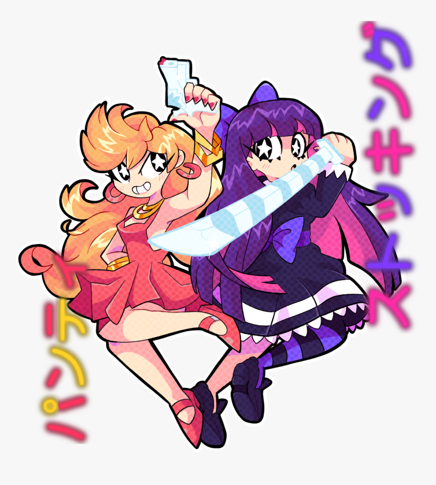 Png Aesthetic Tumblr Grunge Anime Png Png Aesthetic - Pantie And Stocking Transparent, Png Download, Free Download