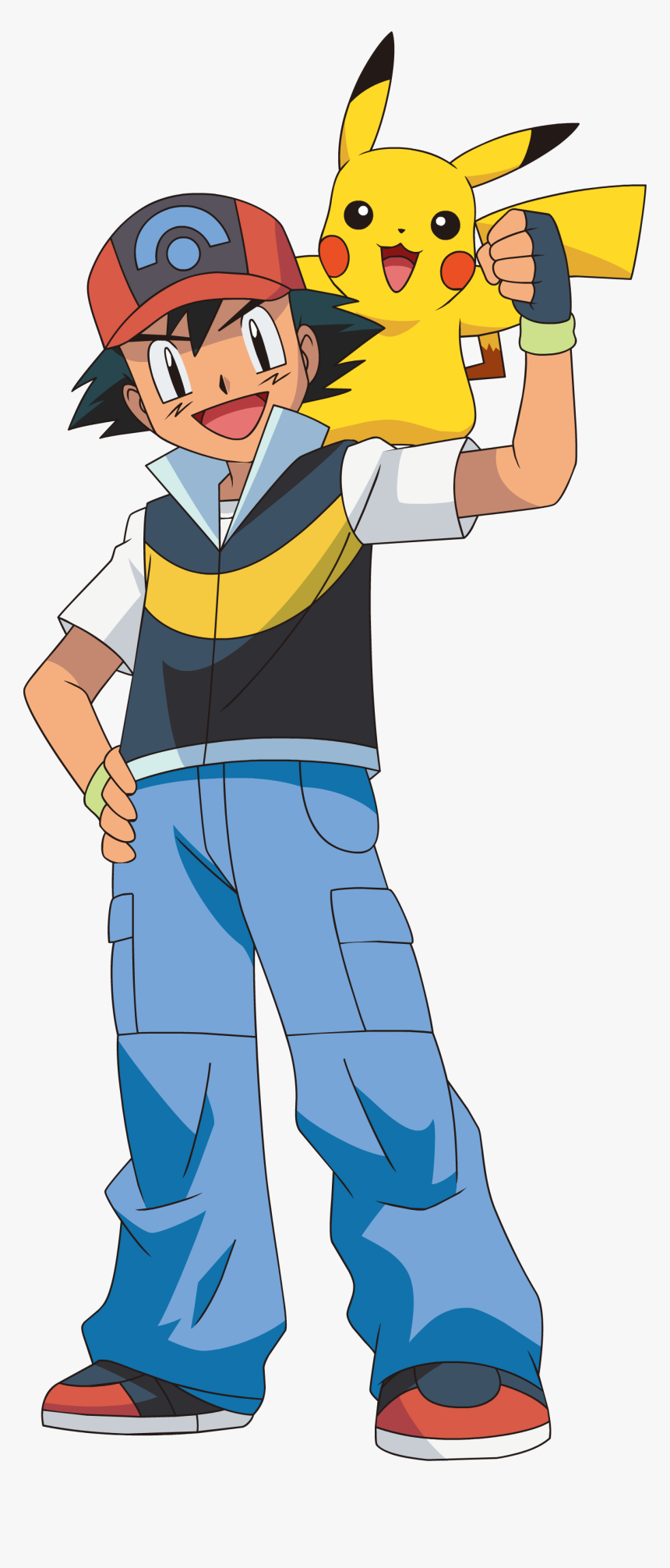 Pokemon Diamond And Pearl Ash, HD Png Download, Free Download