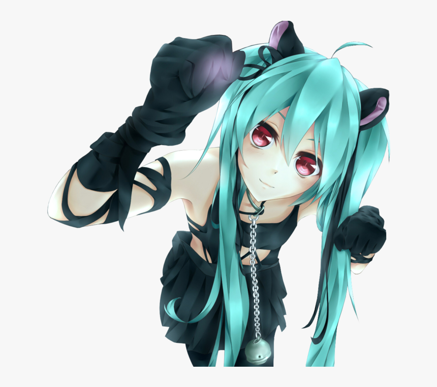 Miku Hatsune Png Transparent Background - Miku Hatsune Cat Girl, Png Download, Free Download