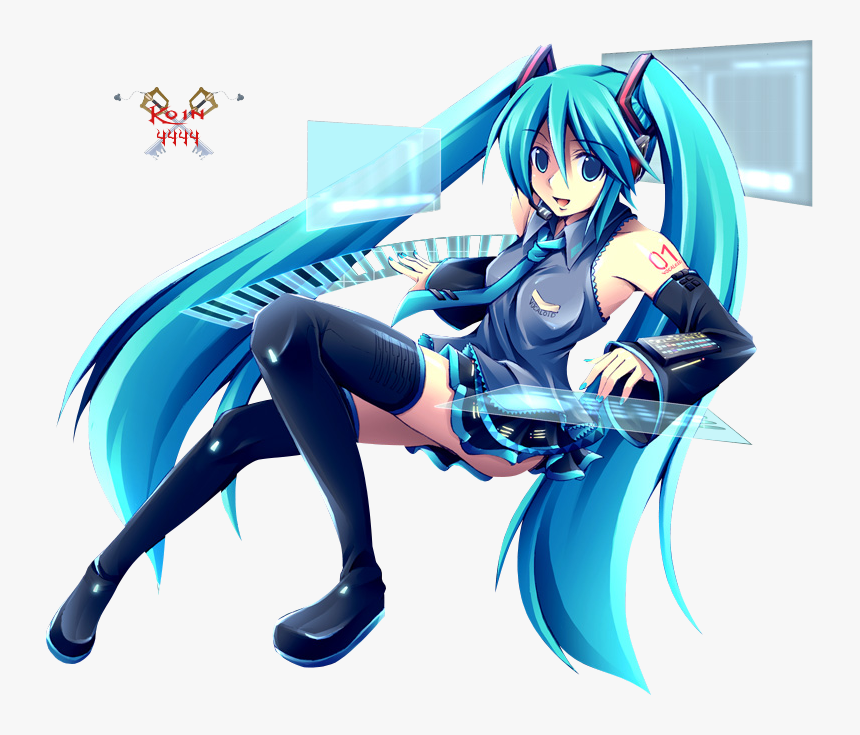 Miku Hatsune Png Photo Image - Anime Full Hd Png, Transparent Png, Free Download