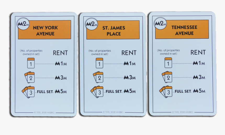 Monopoly Deal Property Cards, HD Png Download, Free Download