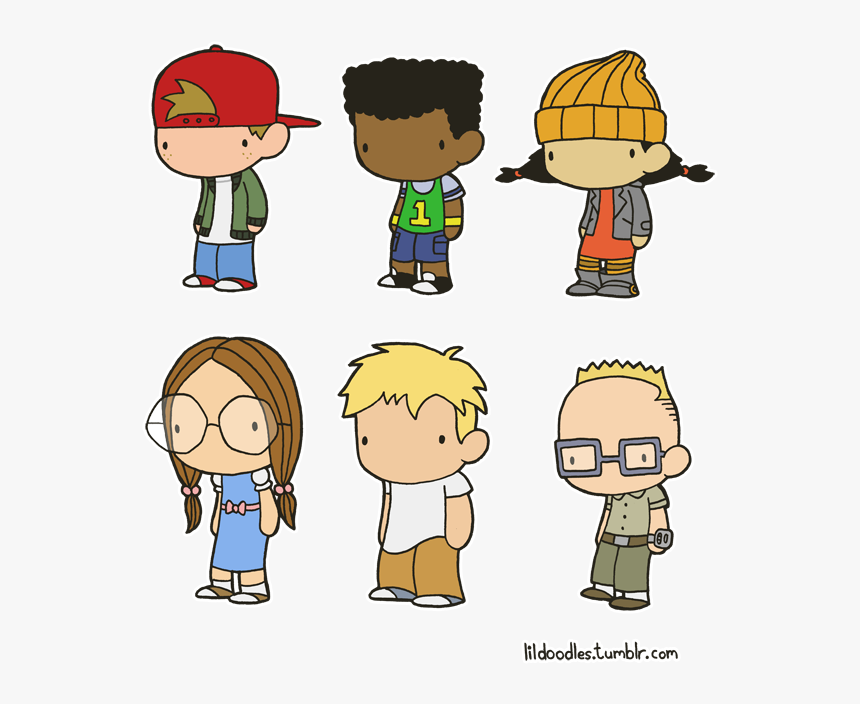 Recess Vince Spinelli Mikey Tj Gretchen And Gus, HD Png Download, Free Download