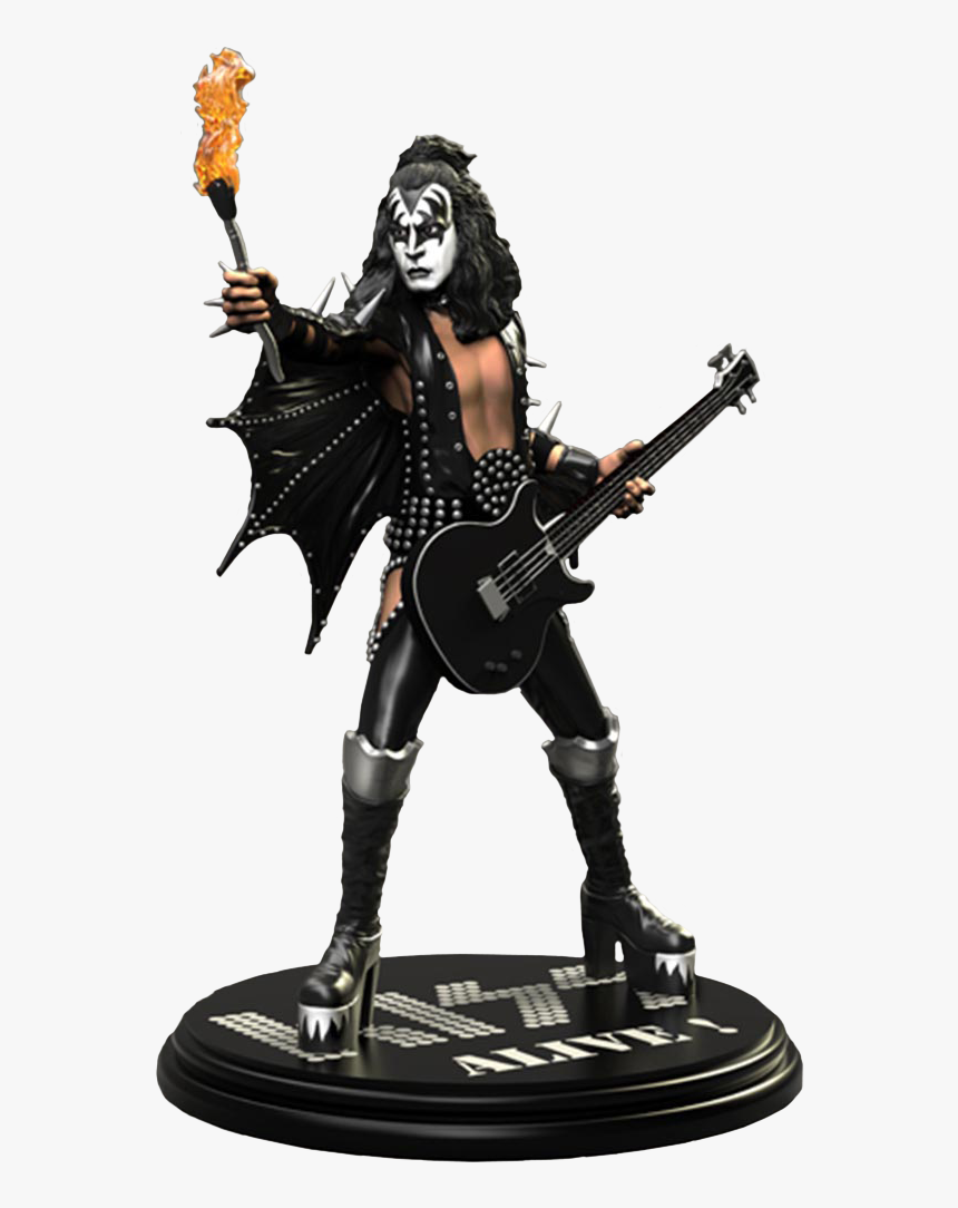 Gene Simmons Alive Rock Iconz 1/9th Scale Statue - Gene Simmons Png, Transparent Png, Free Download