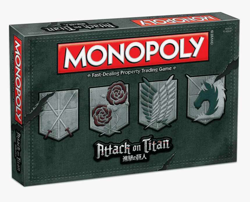 Monopoly Attack On Titan, HD Png Download, Free Download