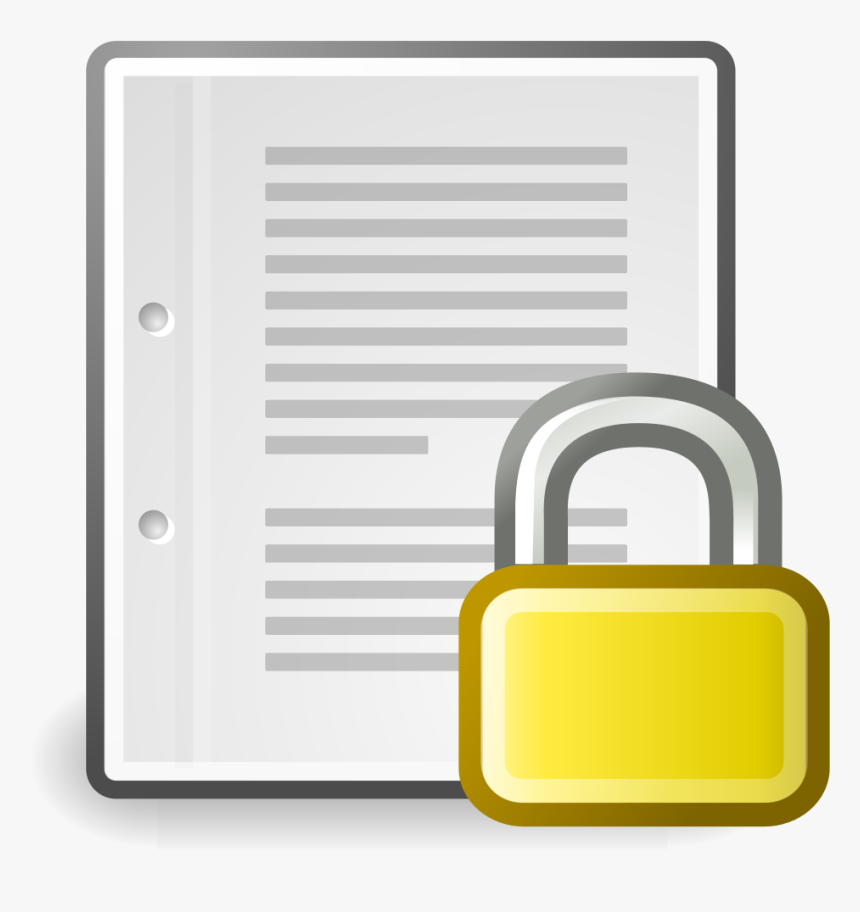 Encrypted File Icon, HD Png Download, Free Download
