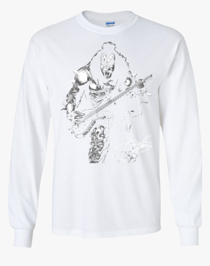 Gene Simmons Kiss Hoodies Sweatshirts - Long-sleeved T-shirt, HD Png Download, Free Download