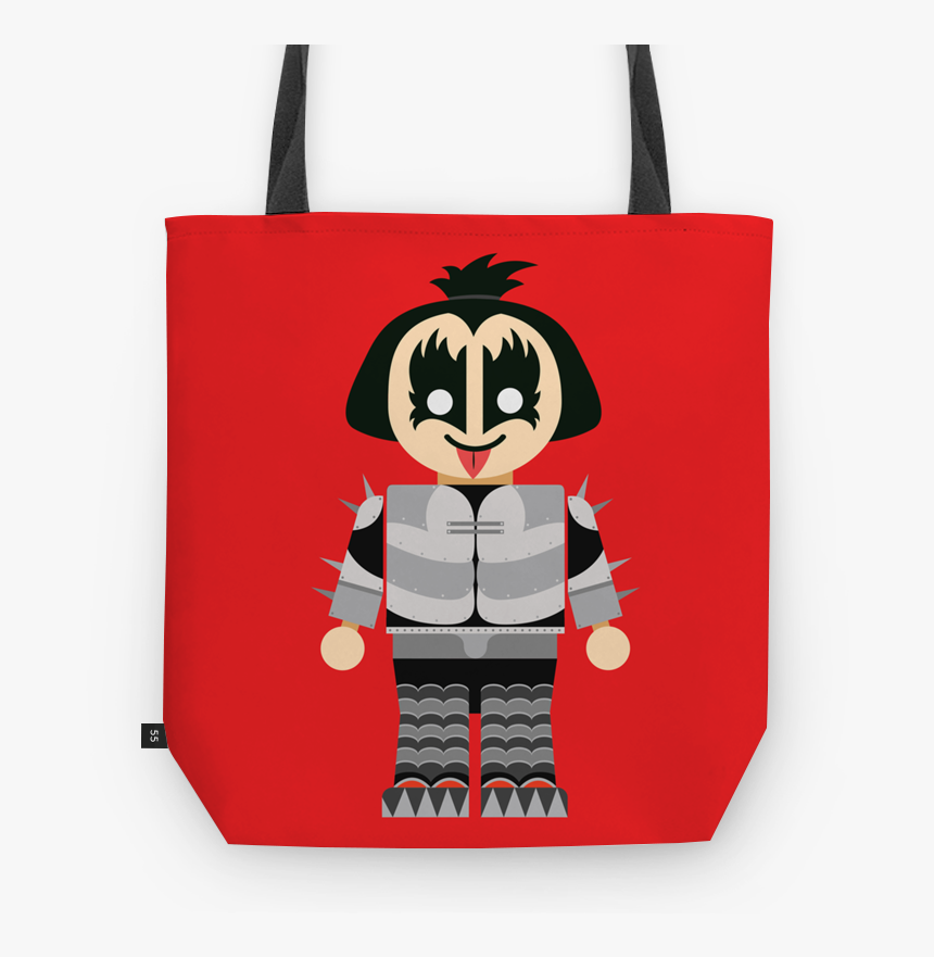 Bolsa Toy Gene Simmons Kiss De Rafael Gomesna - Cavaleiros Do Zodiaco Minimalista, HD Png Download, Free Download