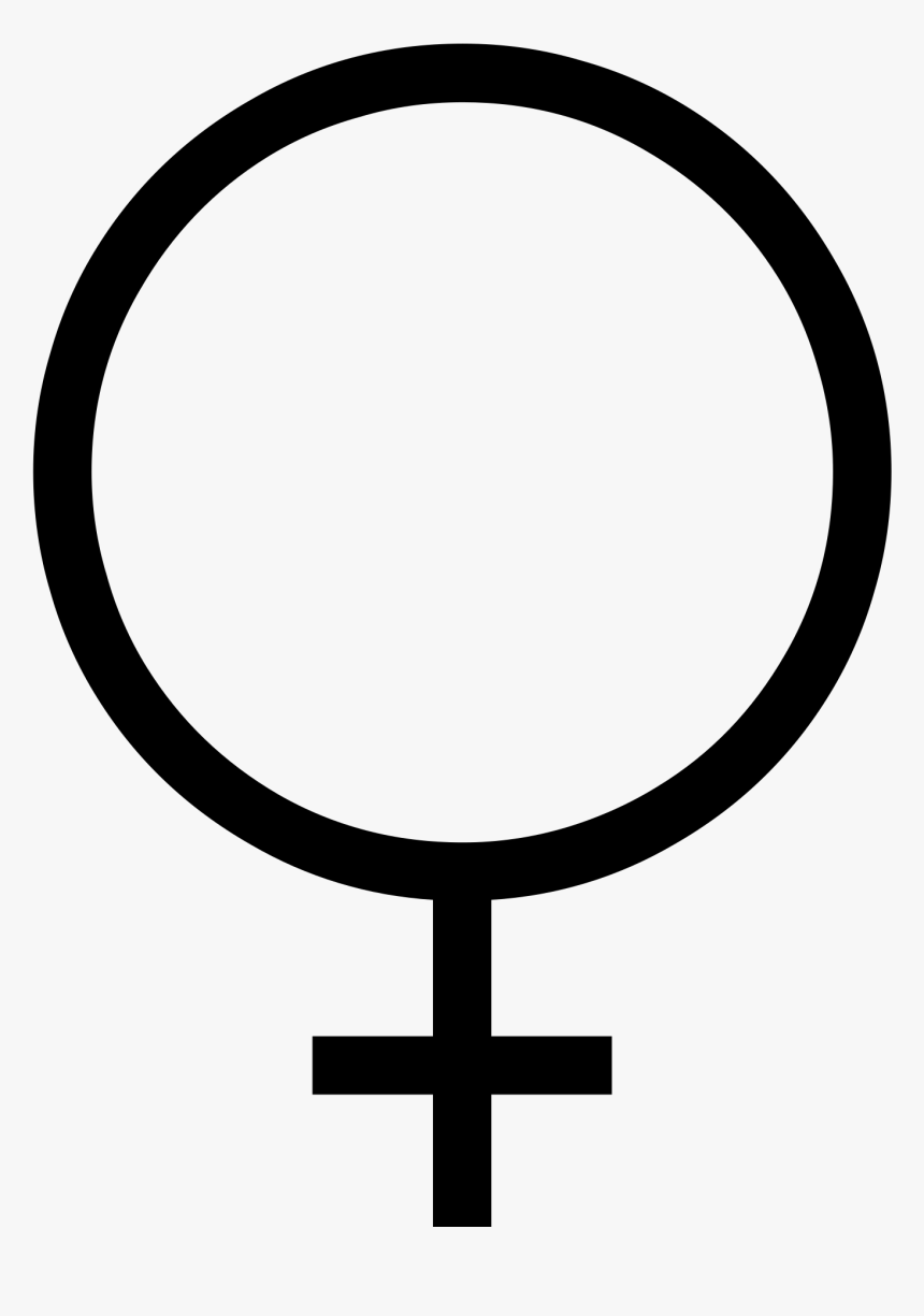 Female Symbol Clip Art Free - Circle, HD Png Download, Free Download