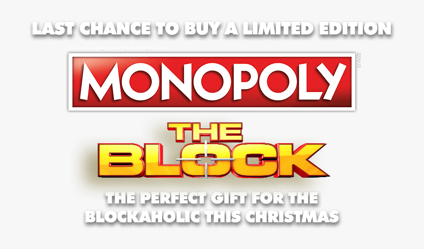 Buy The Limited Edition Block Monopoly Game - Block, HD Png Download, Free Download