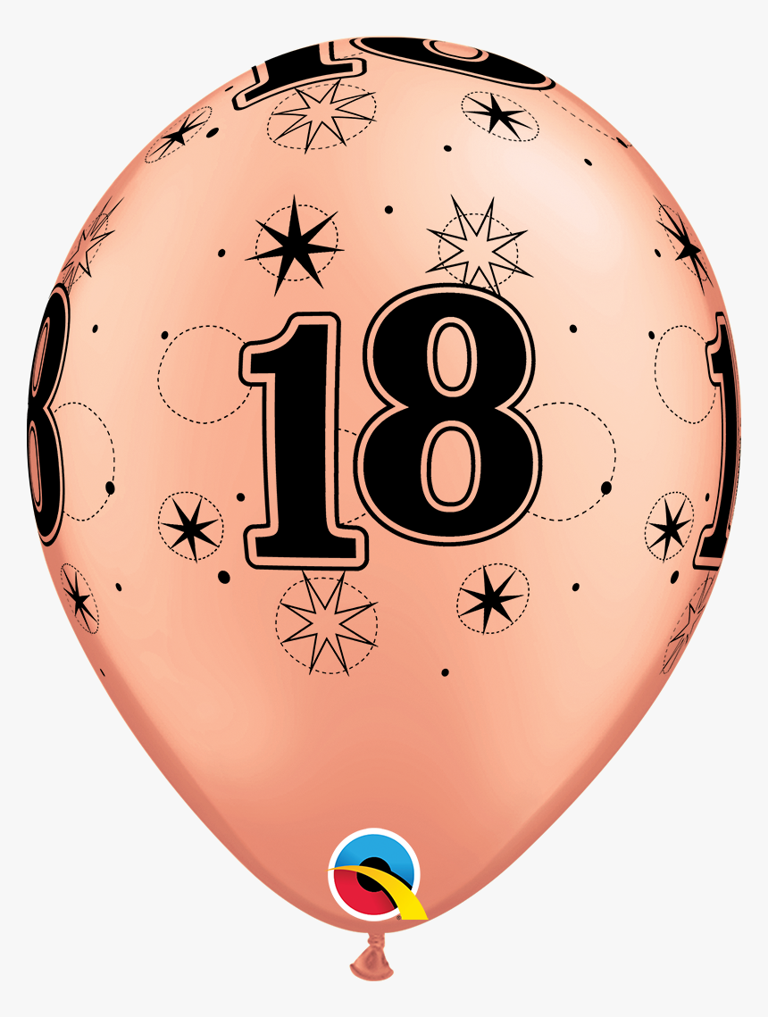 Rose Gold 21st Birthday Balloons, HD Png Download, Free Download